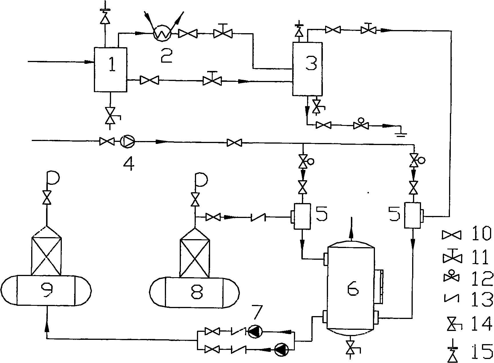 Boiler low grade residual heat combined reclamation method and device