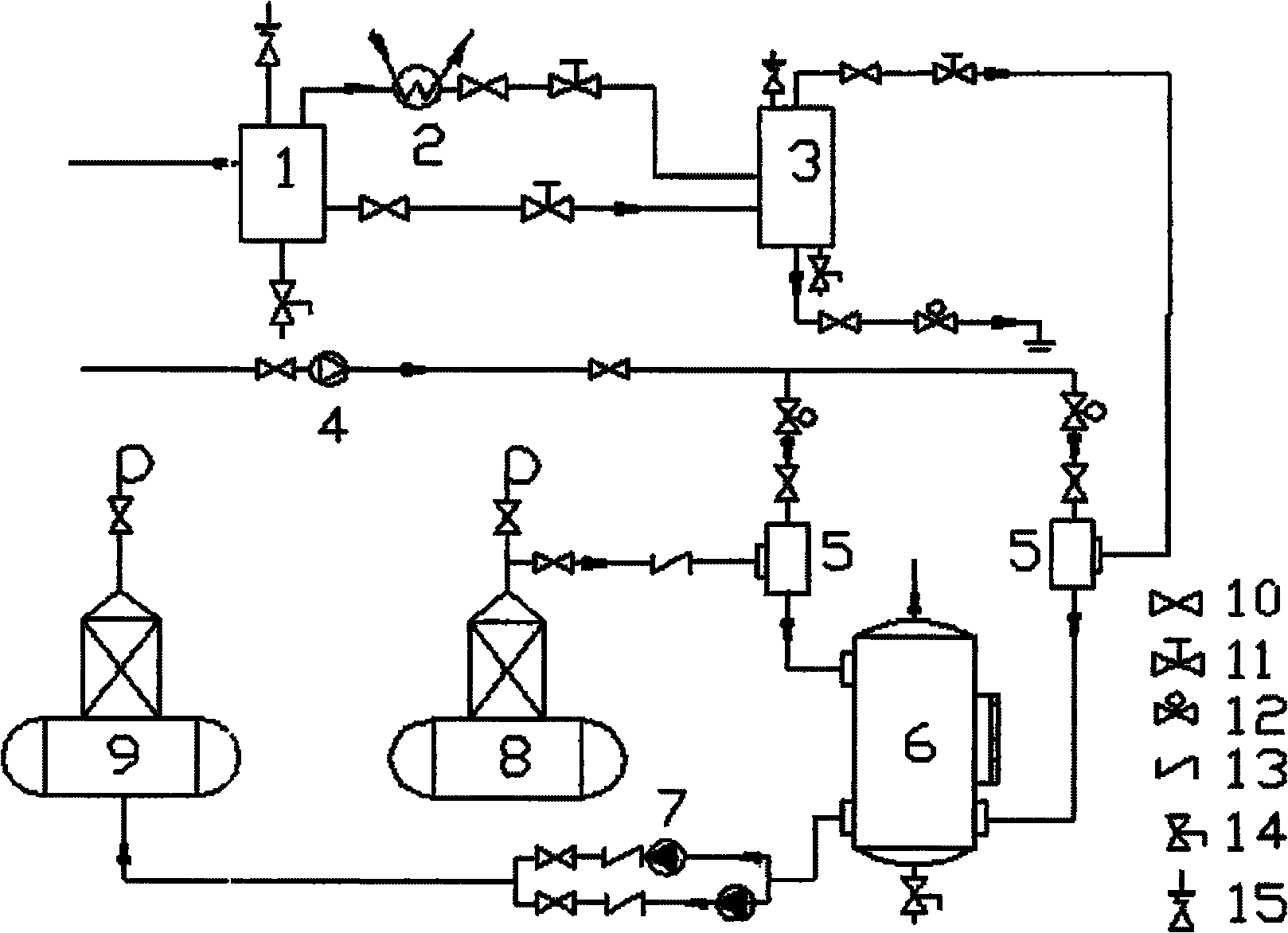 Boiler low grade residual heat combined reclamation method and device