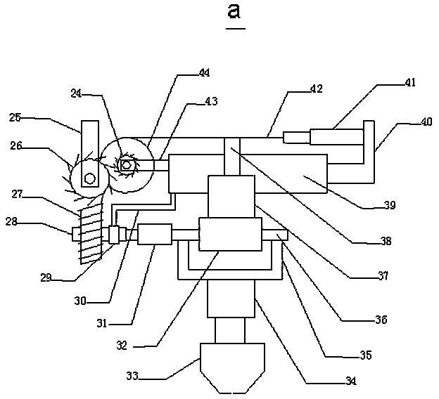 A suction type seabed cleaning equipment