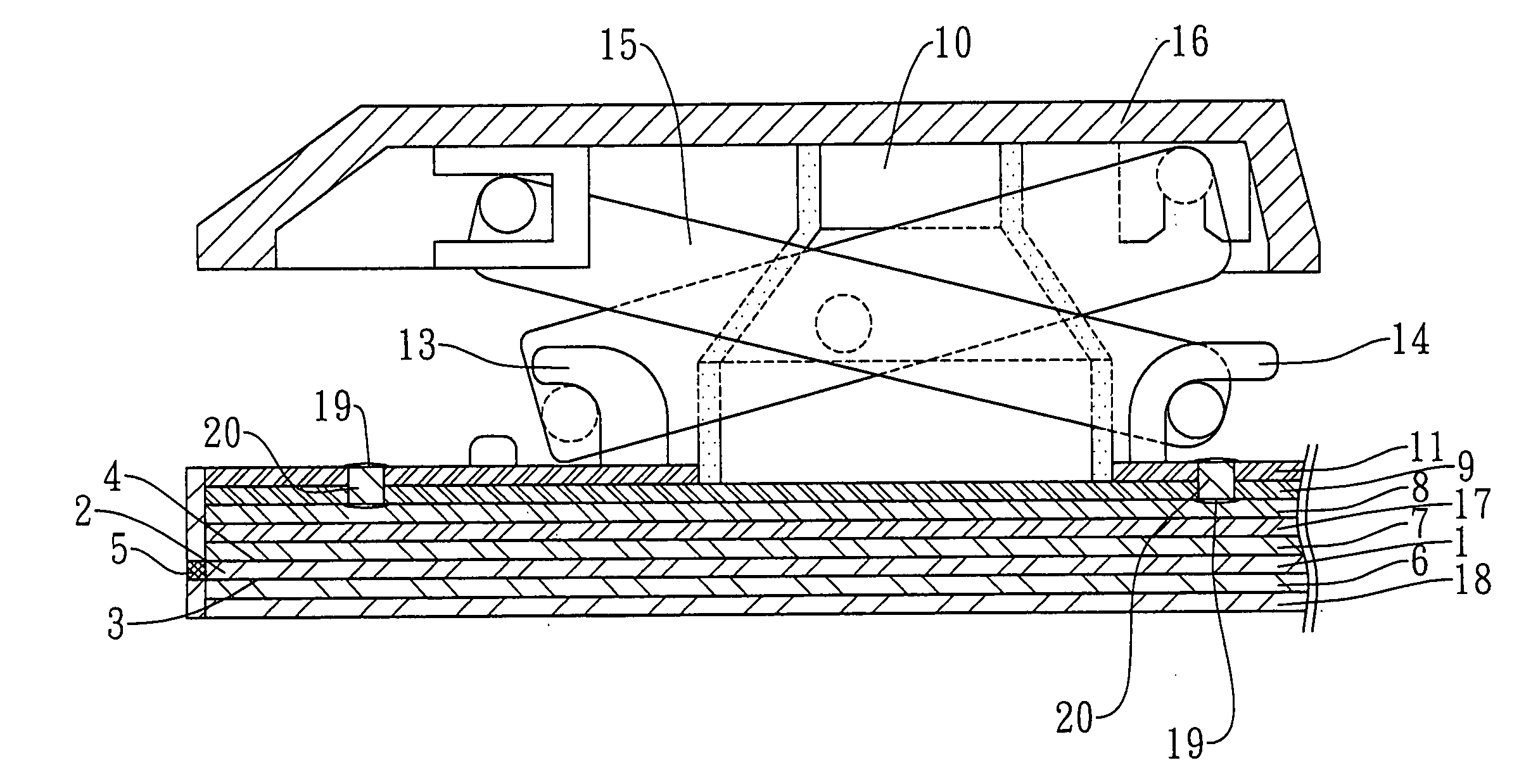 Light-emitting keyboard