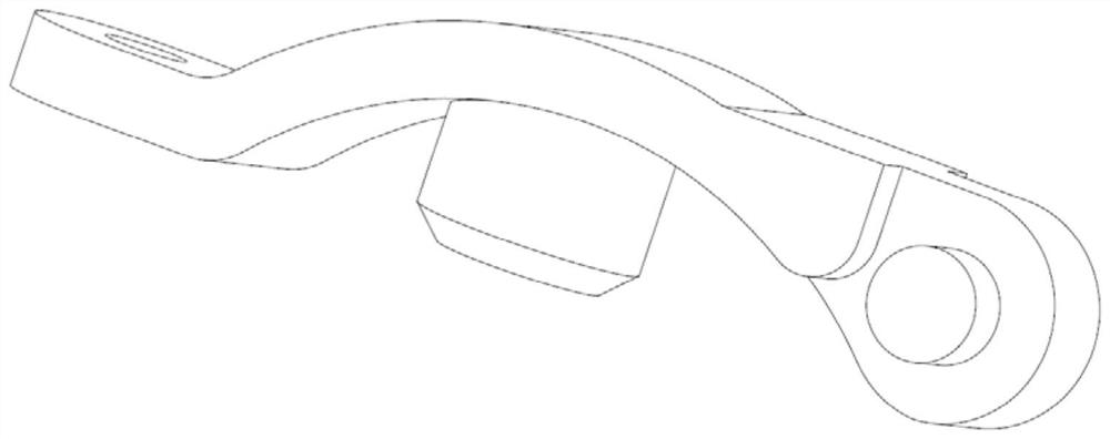 Tensioning type satellite-rocket connecting and unlocking mechanism