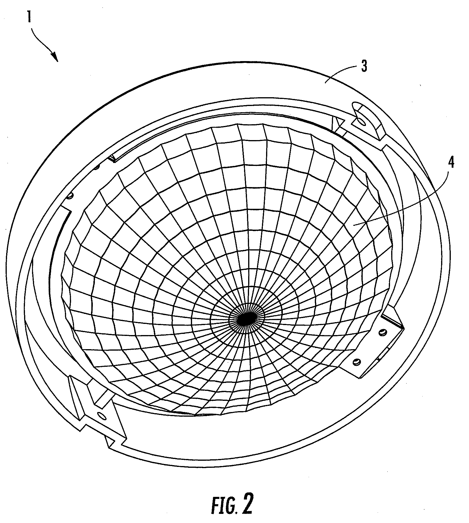 Non-Glare Reflective LED Lighting Apparatus with Heat Sink Mounting