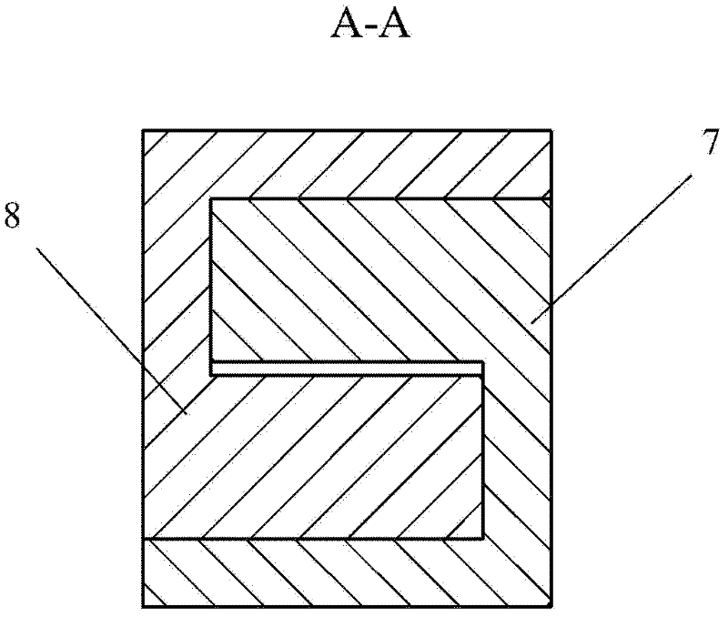 Insulation characteristic test device of insulating rod