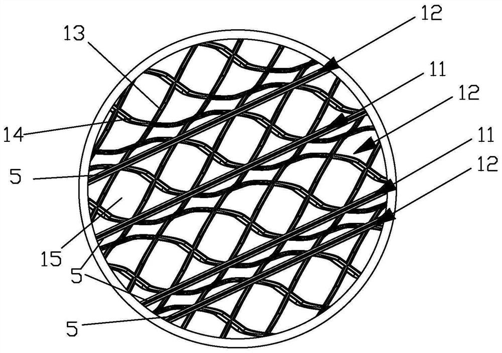 A reinforced cocoon cage matched with whole-age industrial silkworm breeding