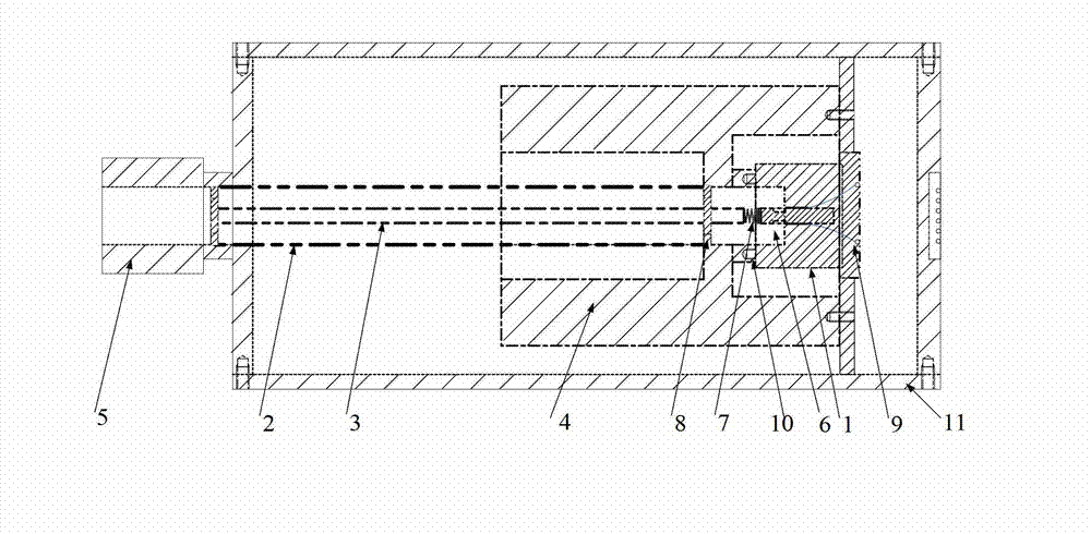 N-type coaxial thermistor type power transmission standard seat