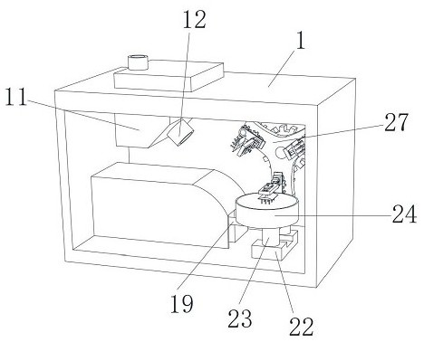 A drying machine for storage of agricultural products