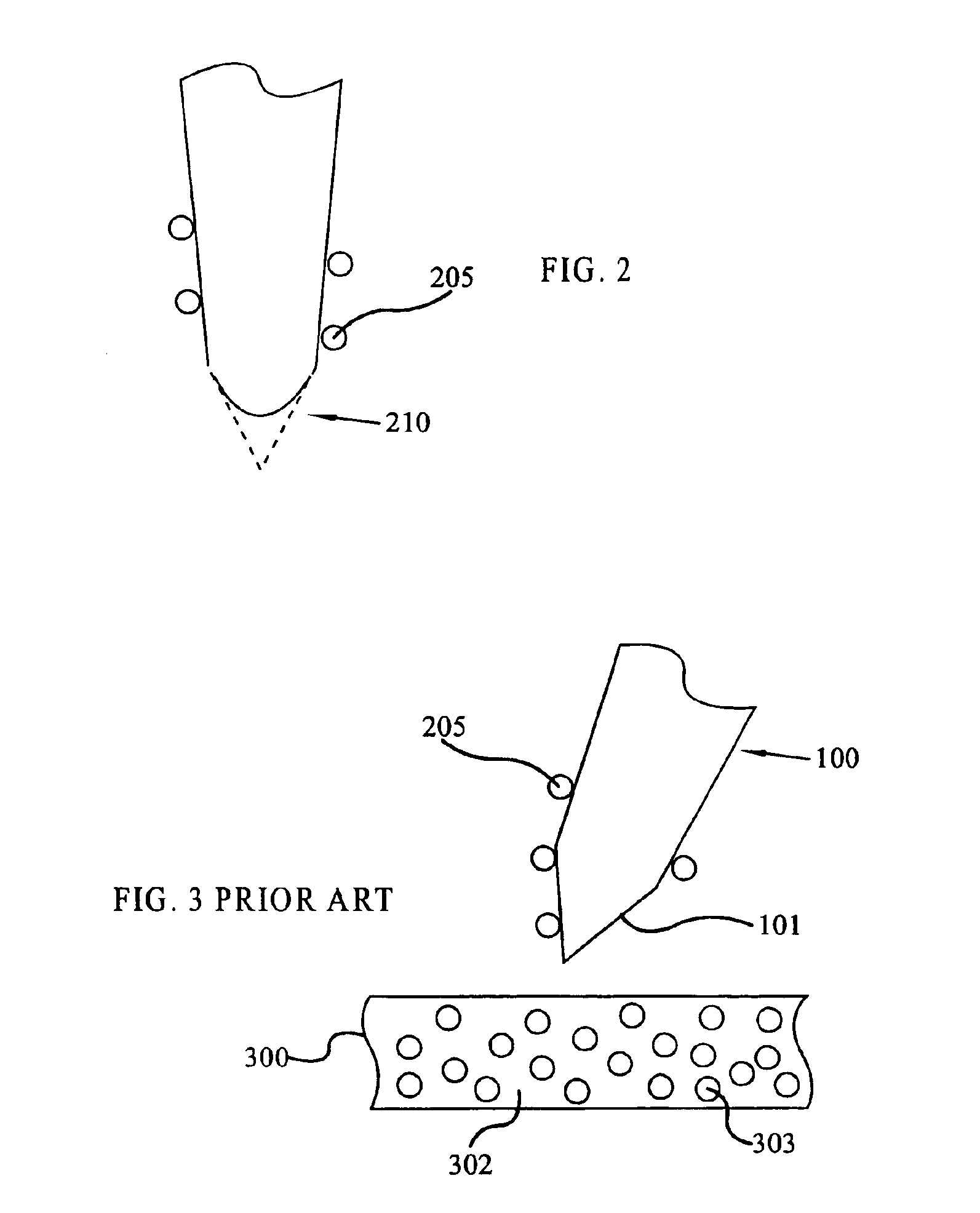 Method and apparatus for probe tip cleaning and shaping pad