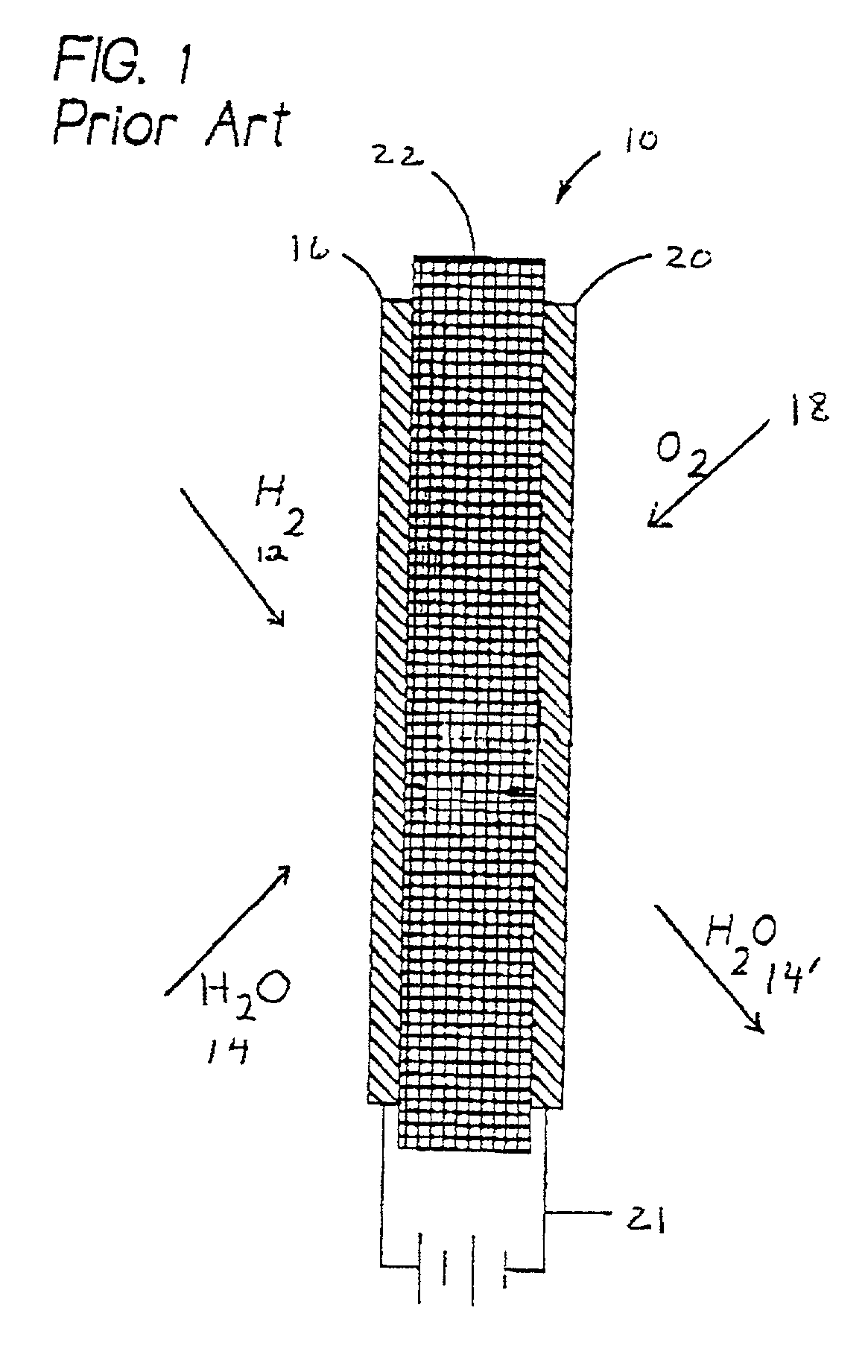 Low gravity electrochemical cell