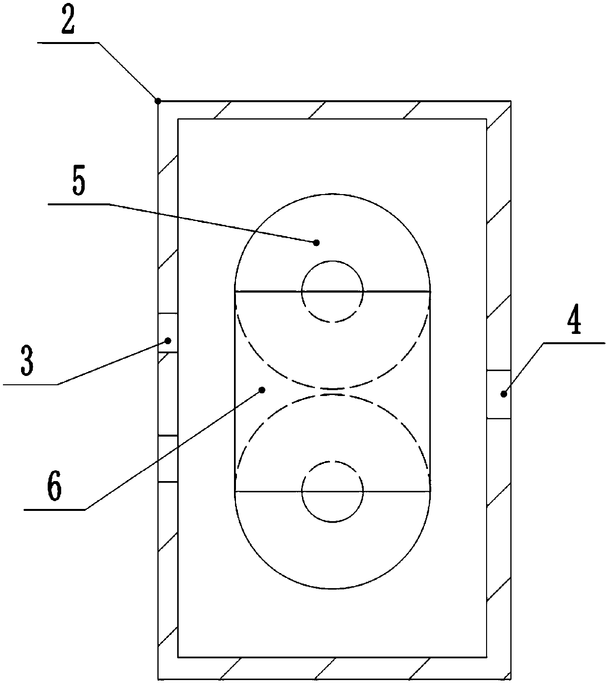 Anti-static PE bag processing compounding machine