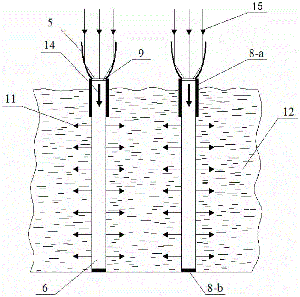 Raceway pond microalgae reactor for realizing frequency-division uniform distribution of sunlight by utilizing nano light guide plates