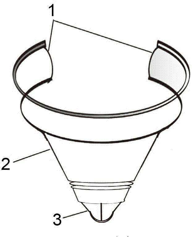 Work sleeve provided with puncture channel and used for single port peritoneoscope