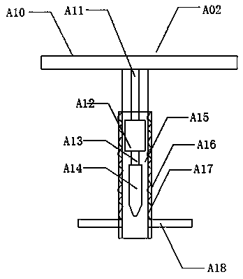 Cutting device used for producing cloth of knapsack of baby carriage and use method of cutting device