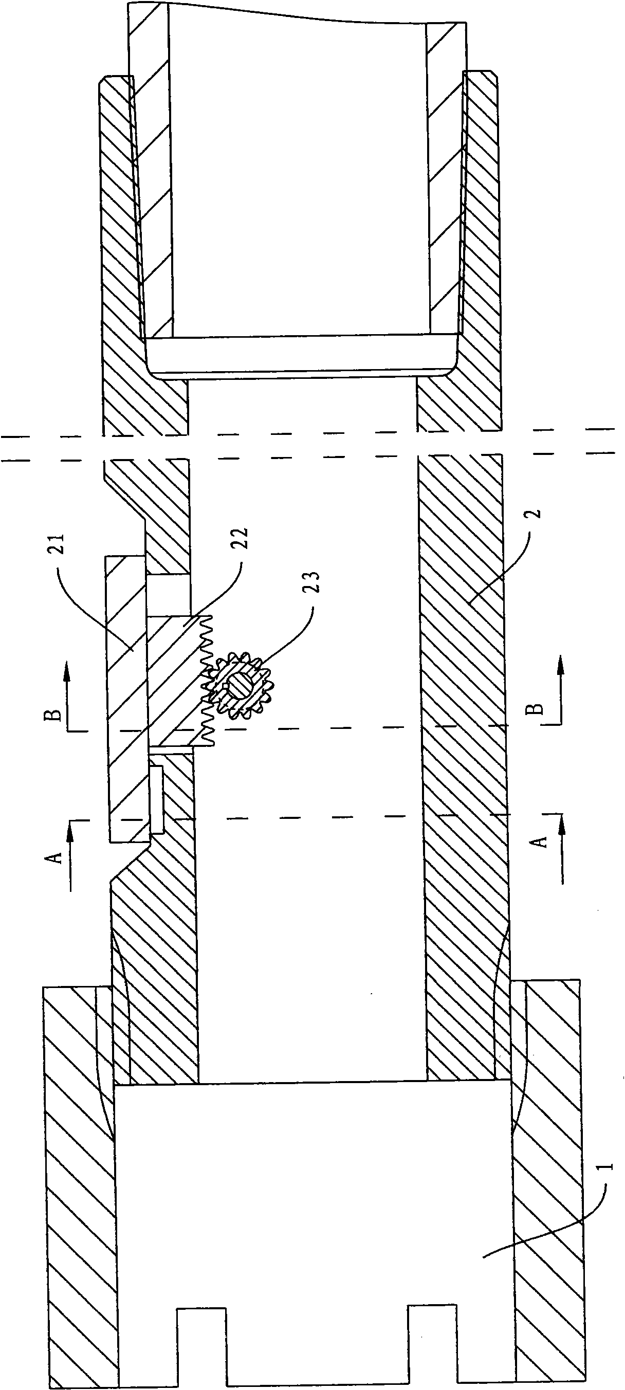 Device and method for measurement while drilling of ground stress