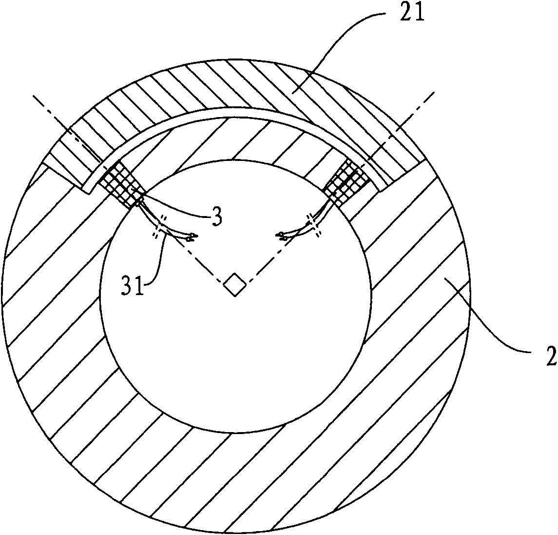 Device and method for measurement while drilling of ground stress