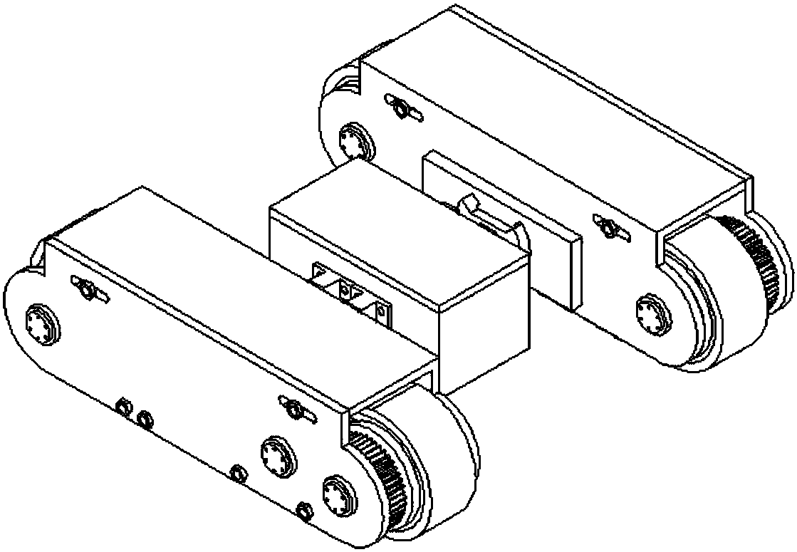 Wall climbing operation robot suitable for moving on variable-curvature wall surface