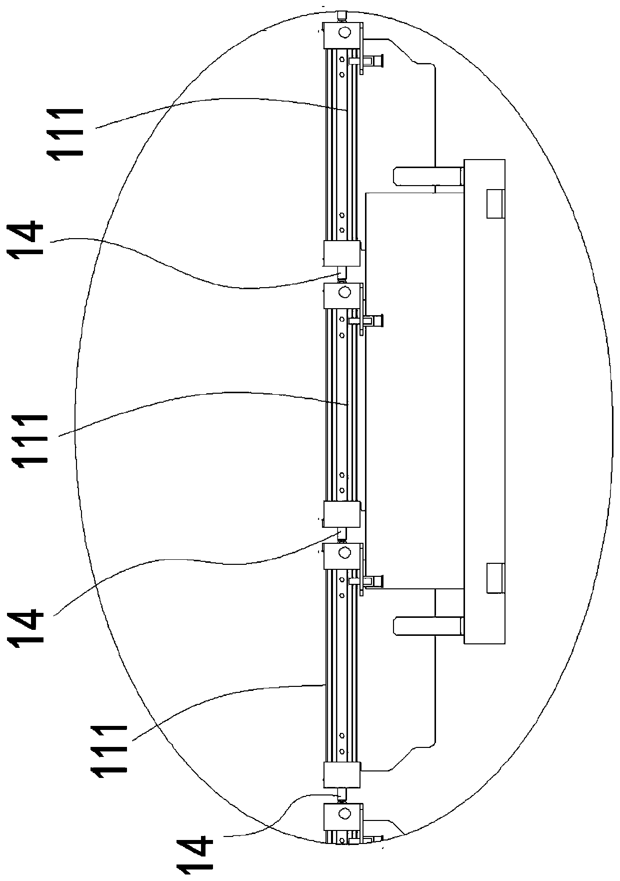 Multi-layer lattice opening cross belt sorting equipment and sorting method thereof