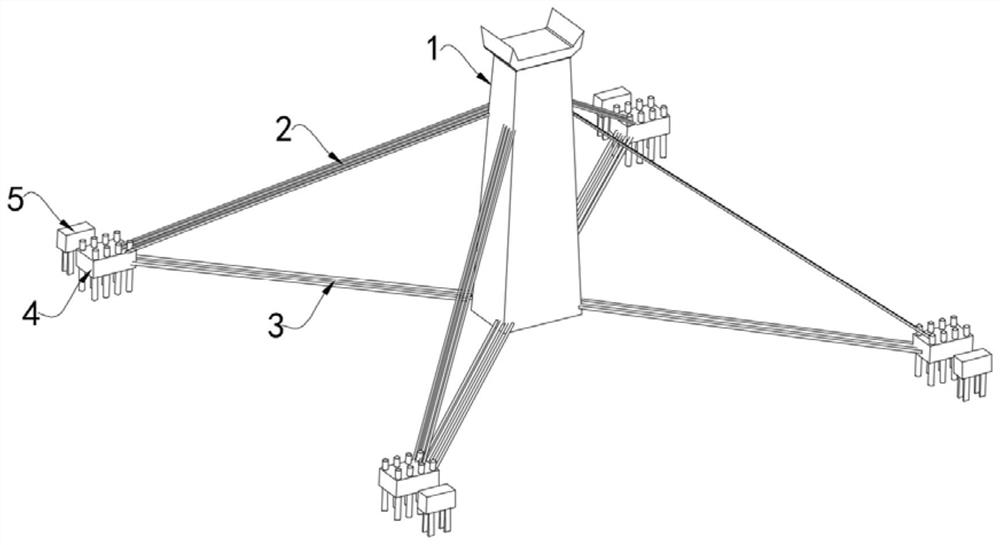 Stable inclined pier construction method without interrupting traffic operation