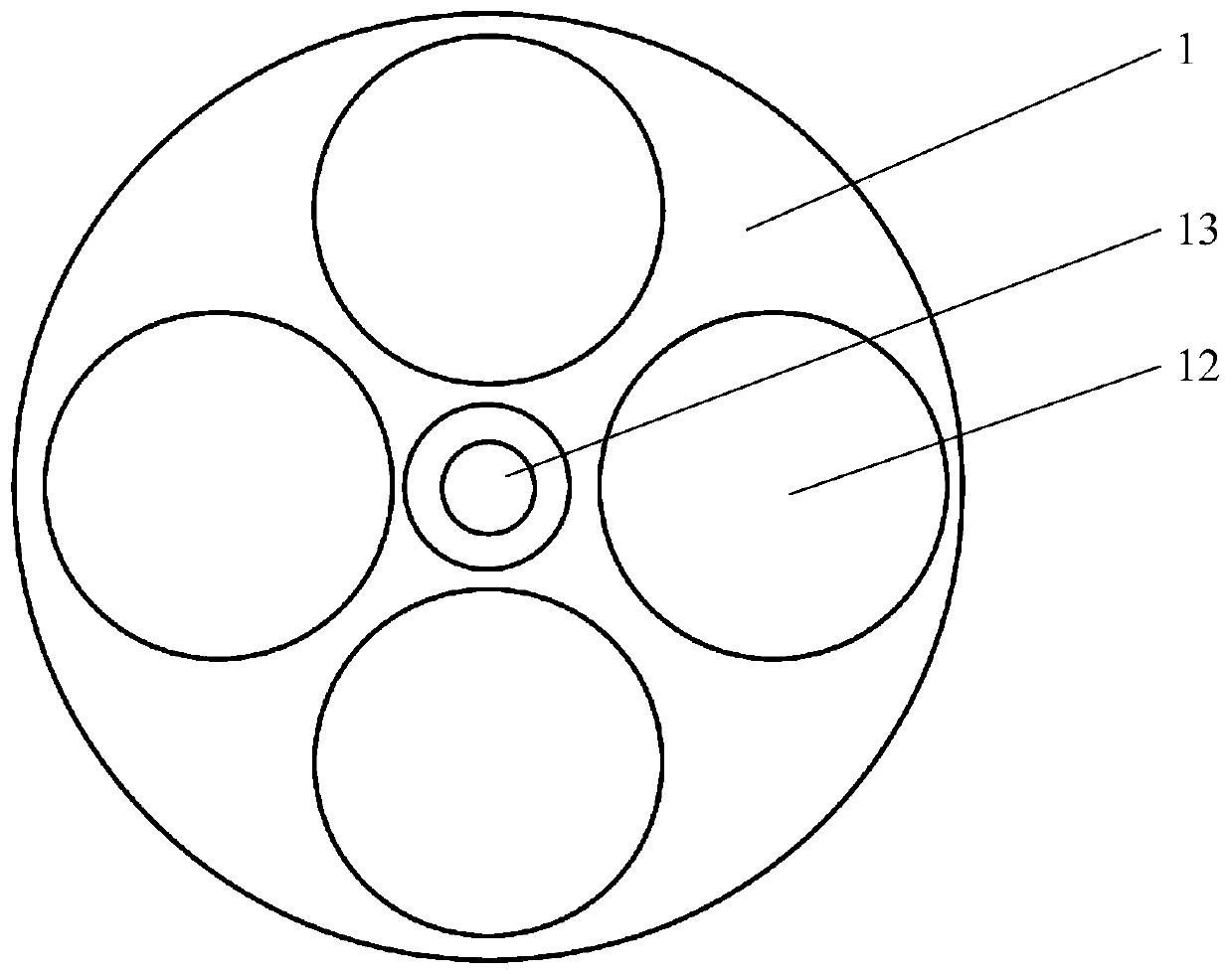 Cluster magneto-rheological grinding and polishing device and use method thereof