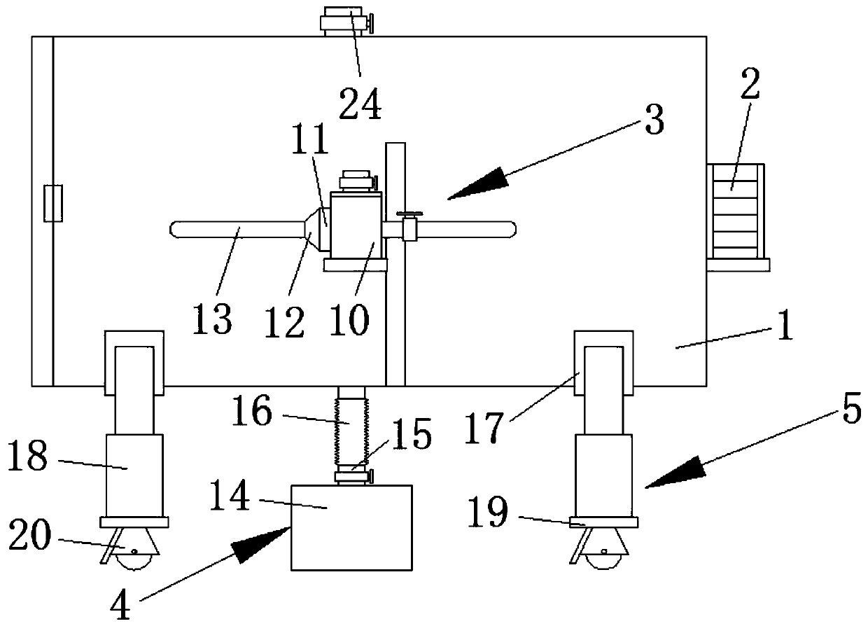 Drying device for electronic equipment optical component research and development