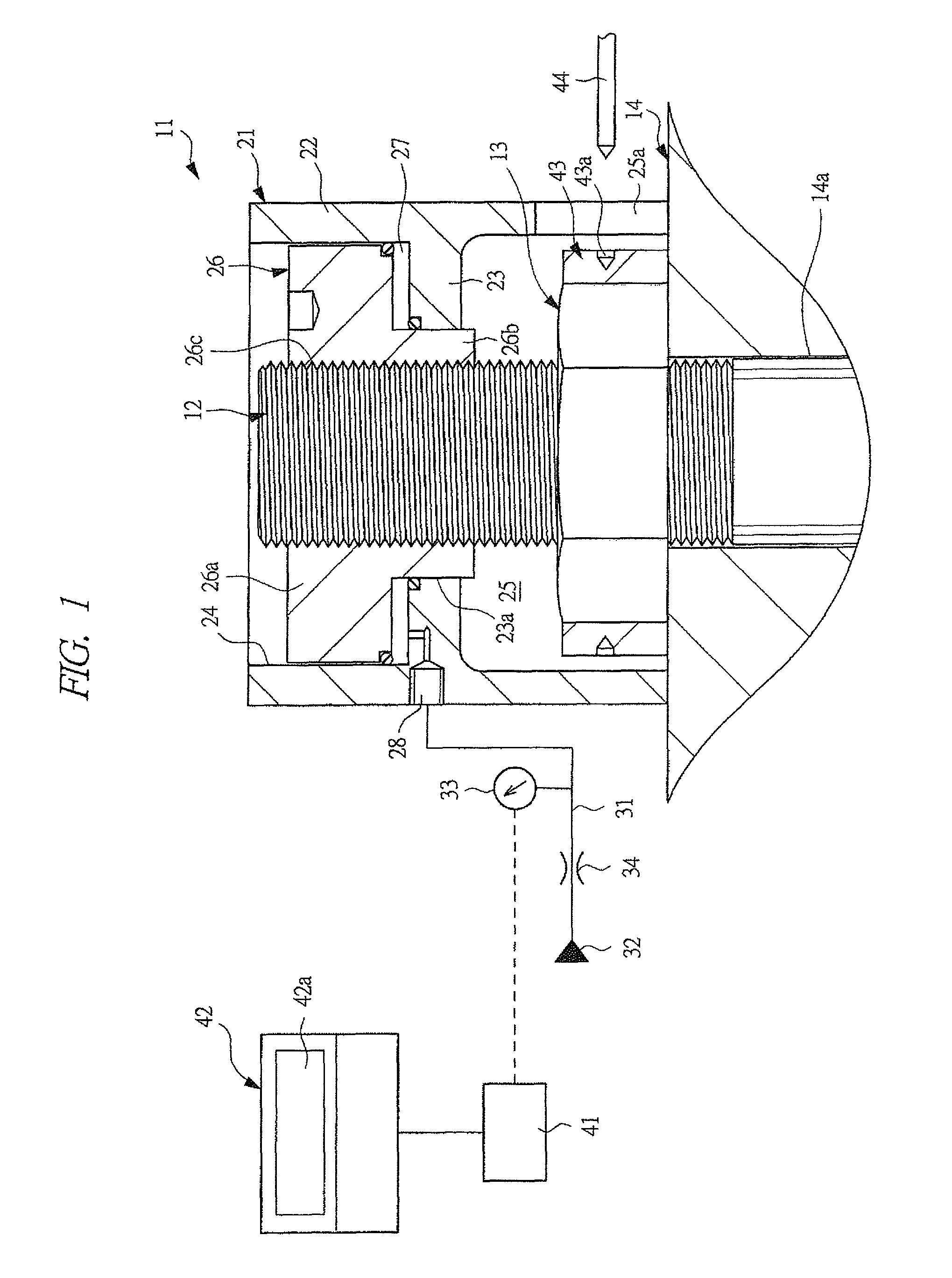 Method of measuring axial force of bolt and instrument for measuring axial force of bolt