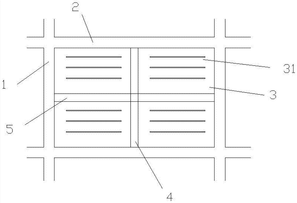 A steel plate shear wall