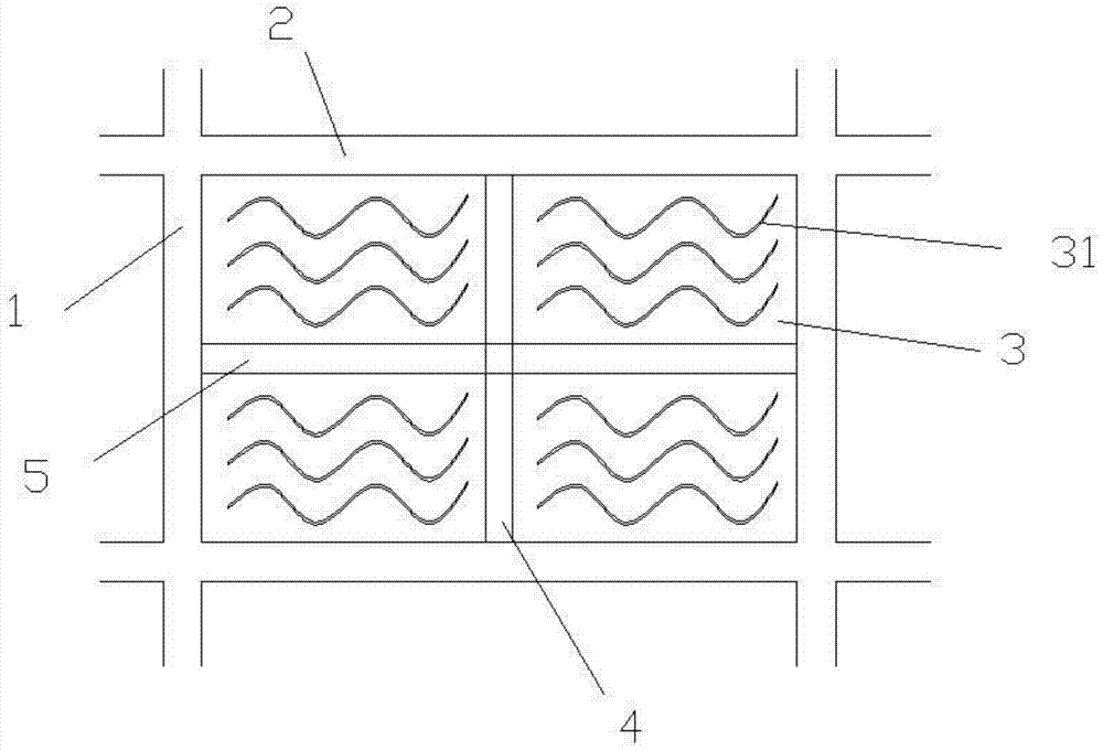 A steel plate shear wall