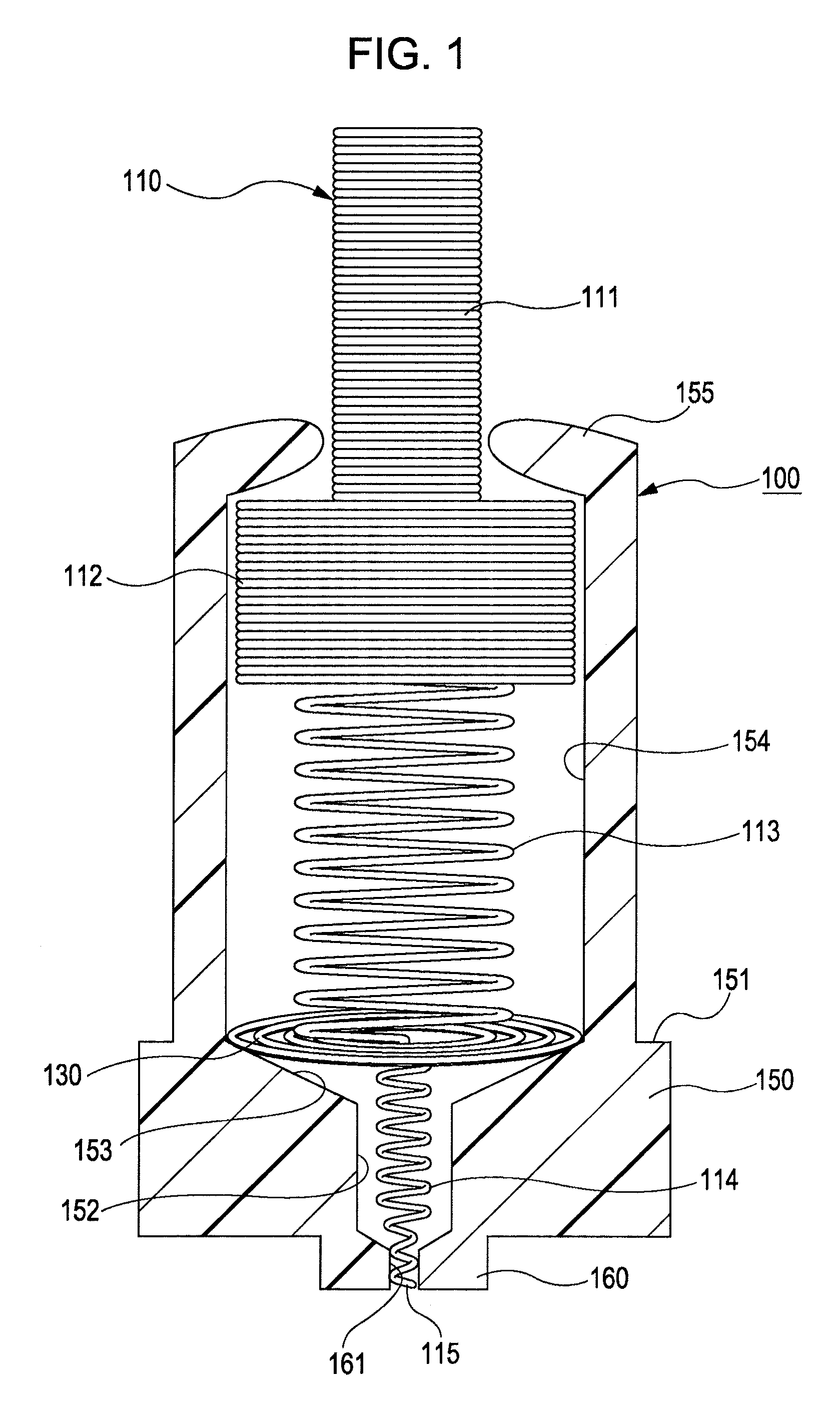 Spring connector and terminal device