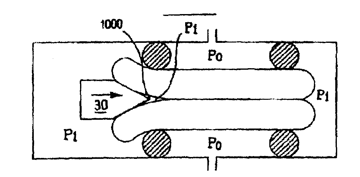 Device and method for cutting an assembly