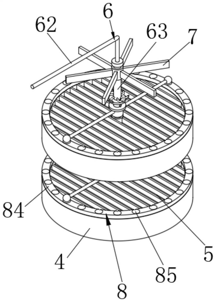 Energy-saving demister for boiler desulfurization tower