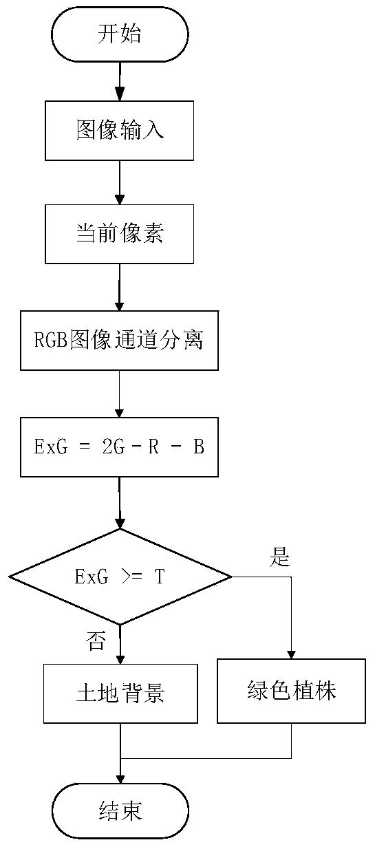 Field video image real-time segmentation system and method based on FPGA