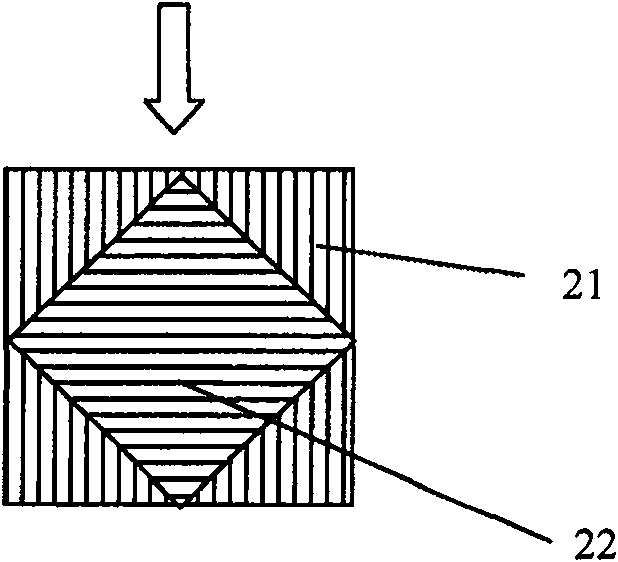 False proof structure for driving license and its identifying method