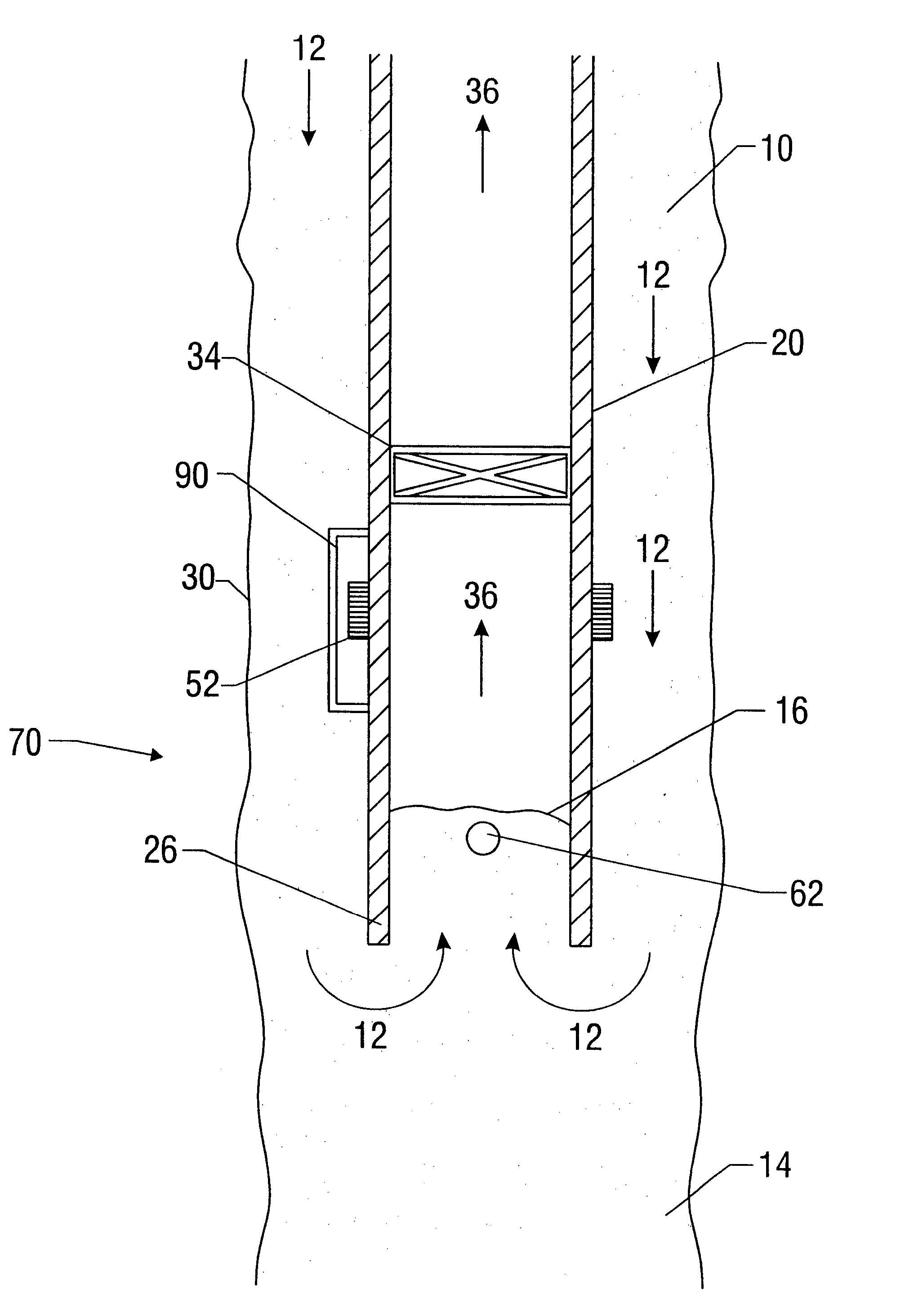 Apparatus and method of detecting interfaces between well fluids