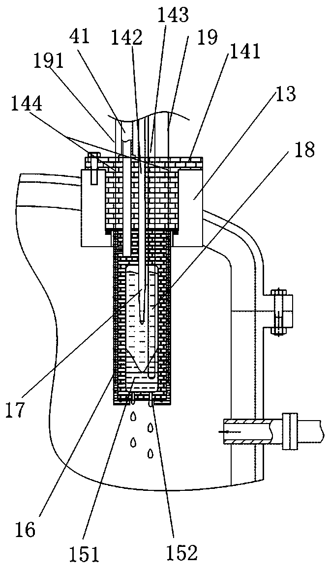 Molten salt type fuel battery