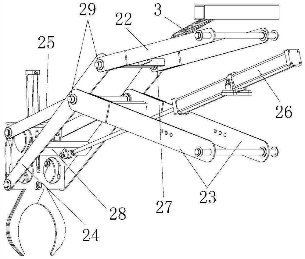 Device for pulling and detaching plug at tail plate of tubular pile