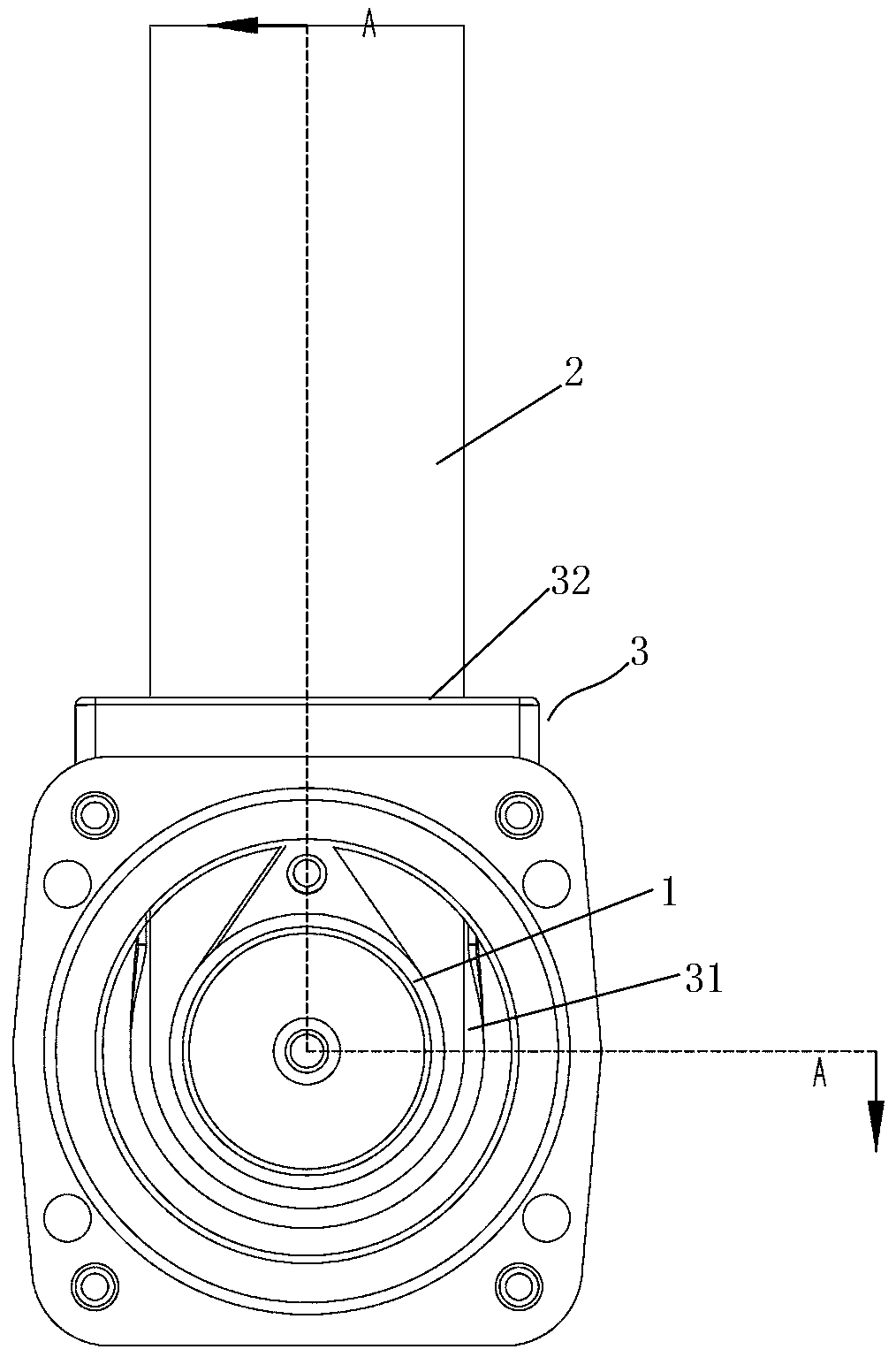 Static contact and switch cabinet using static contact