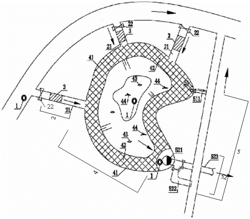 Water quality guarantee system and guarantee method of a drinking water reservoir