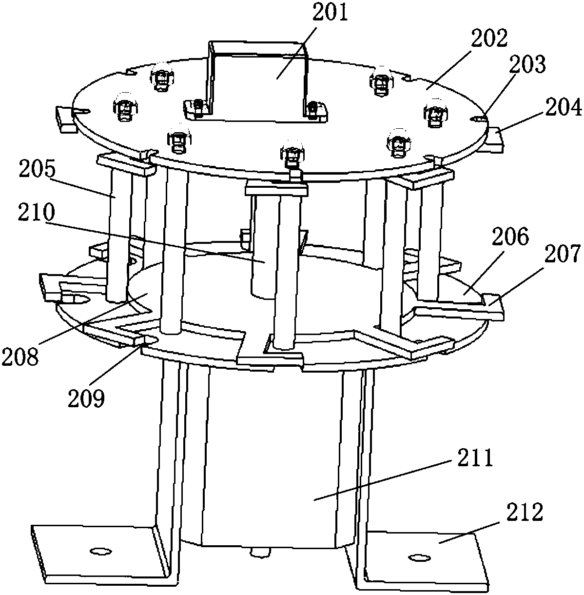 A 3D printer with a multi-nozzle automatic switching system