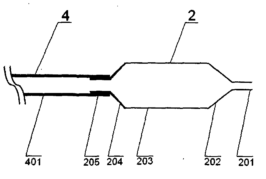 Balloon dilatation catheter