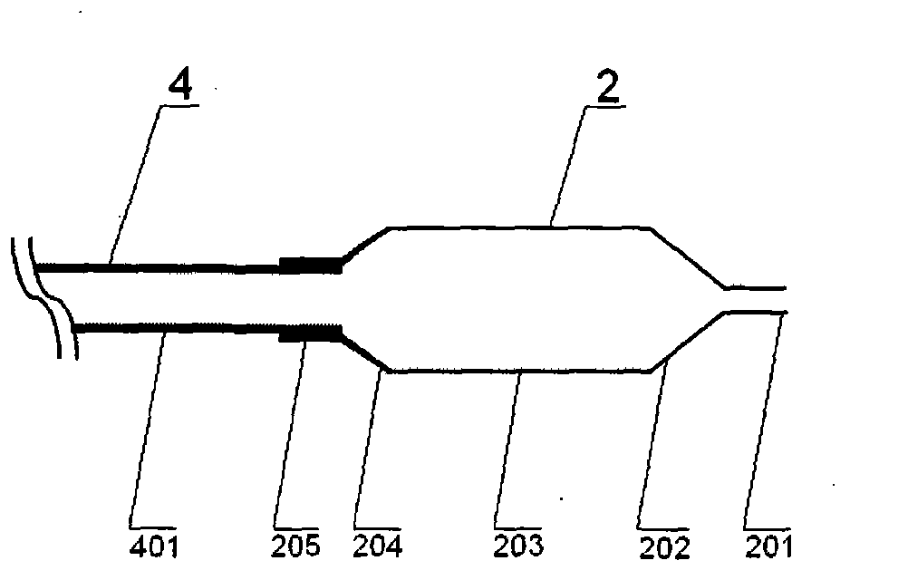 Balloon dilatation catheter