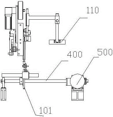 A driving device for a medium-package machine