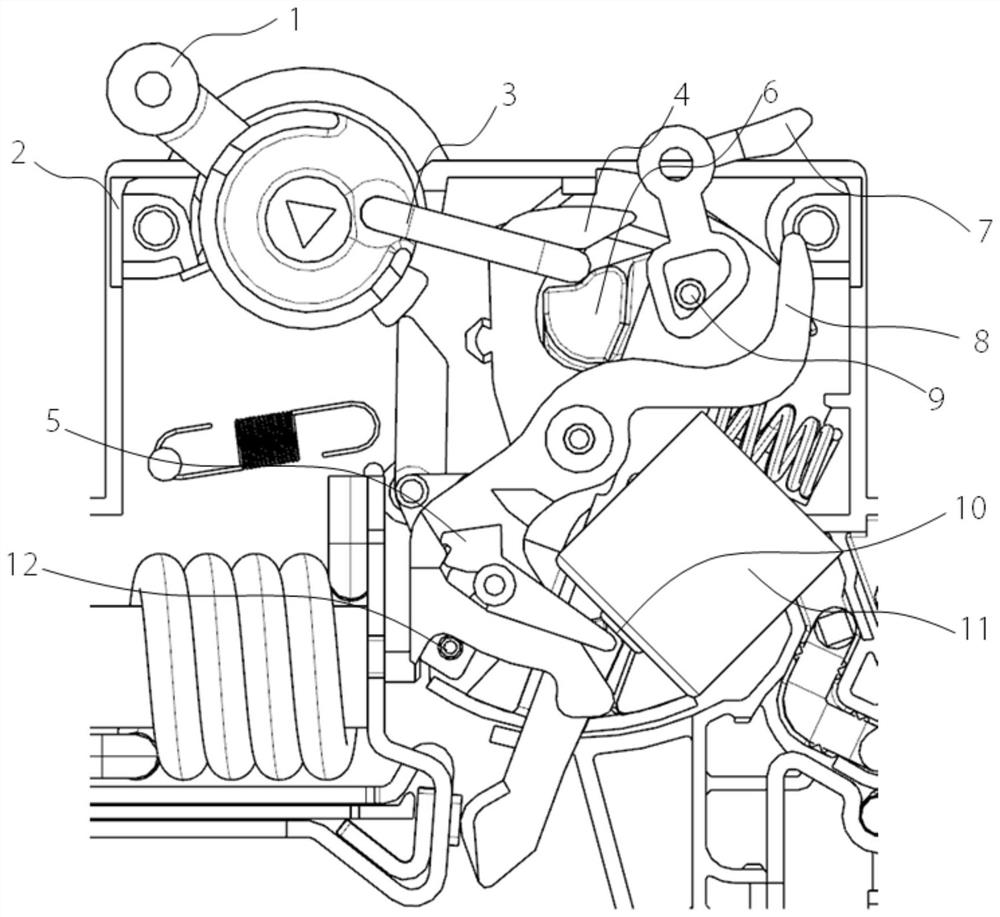 Auxiliary tripping unit of circuit breaker