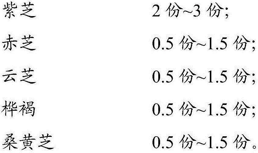 Ganoderma tea and preparation method thereof