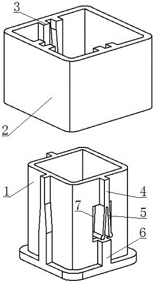 Switch reset buffer structure