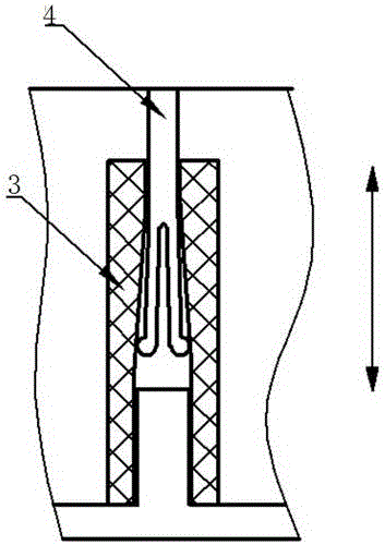 Switch reset buffer structure