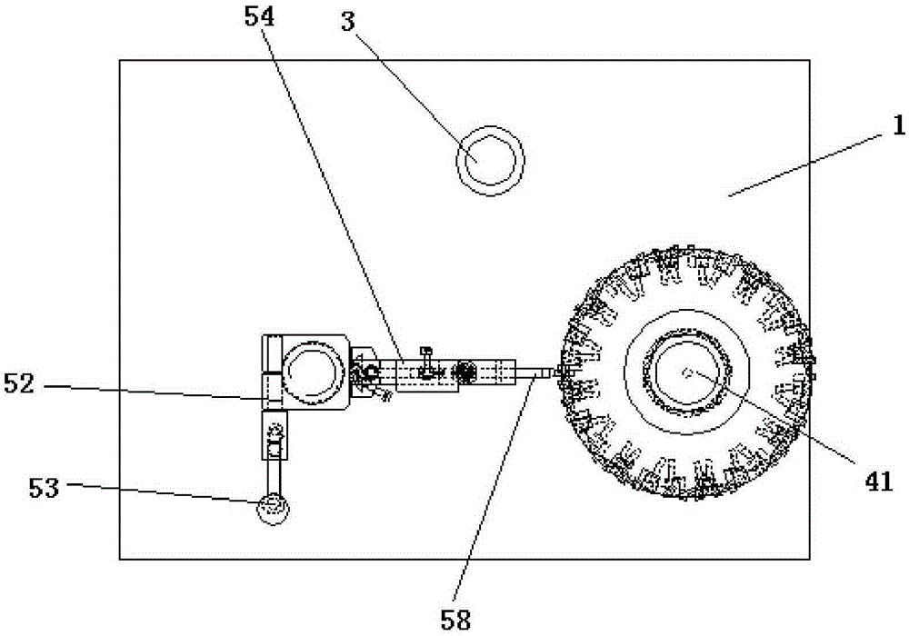 Composite knife adjustment device