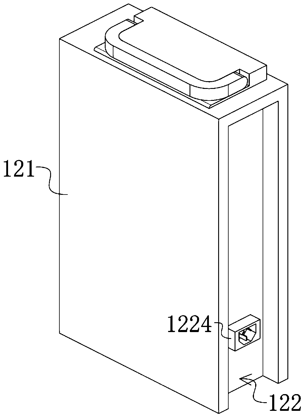 Locking mechanism for electric bicycle