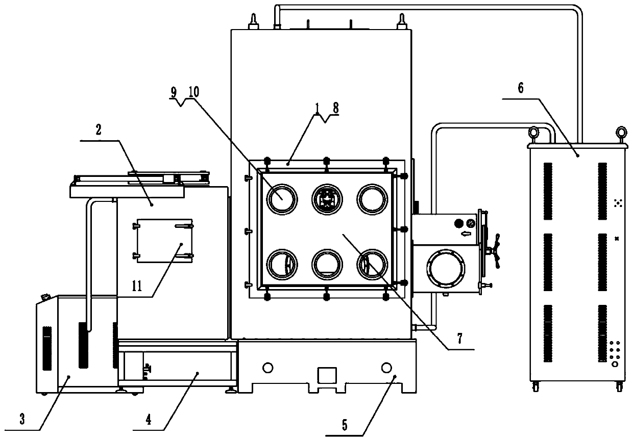 Metal material additive manufacturing system