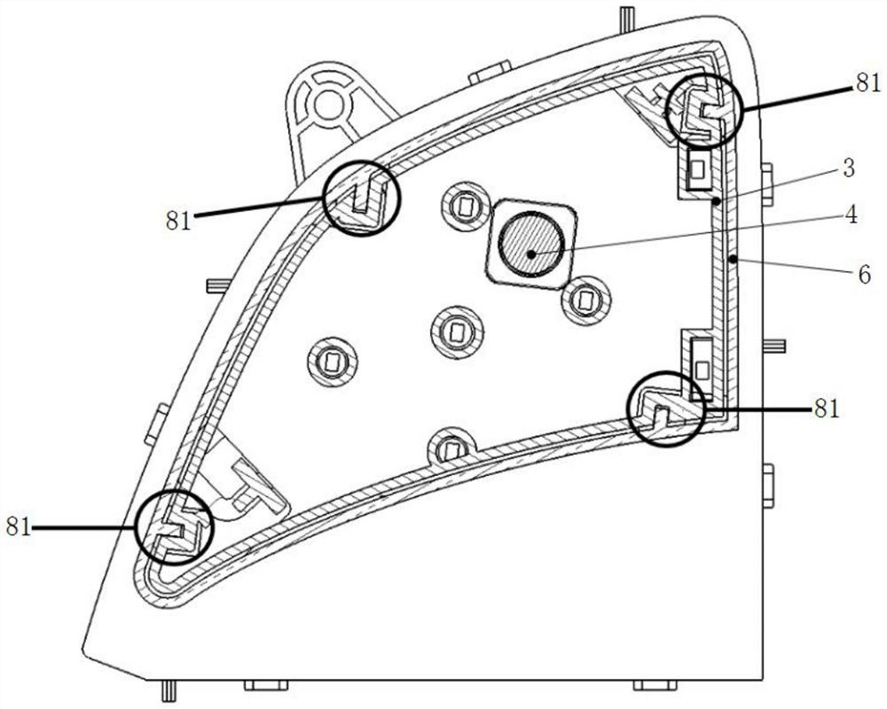 Mistaken touch prevention switch based on Hall effect