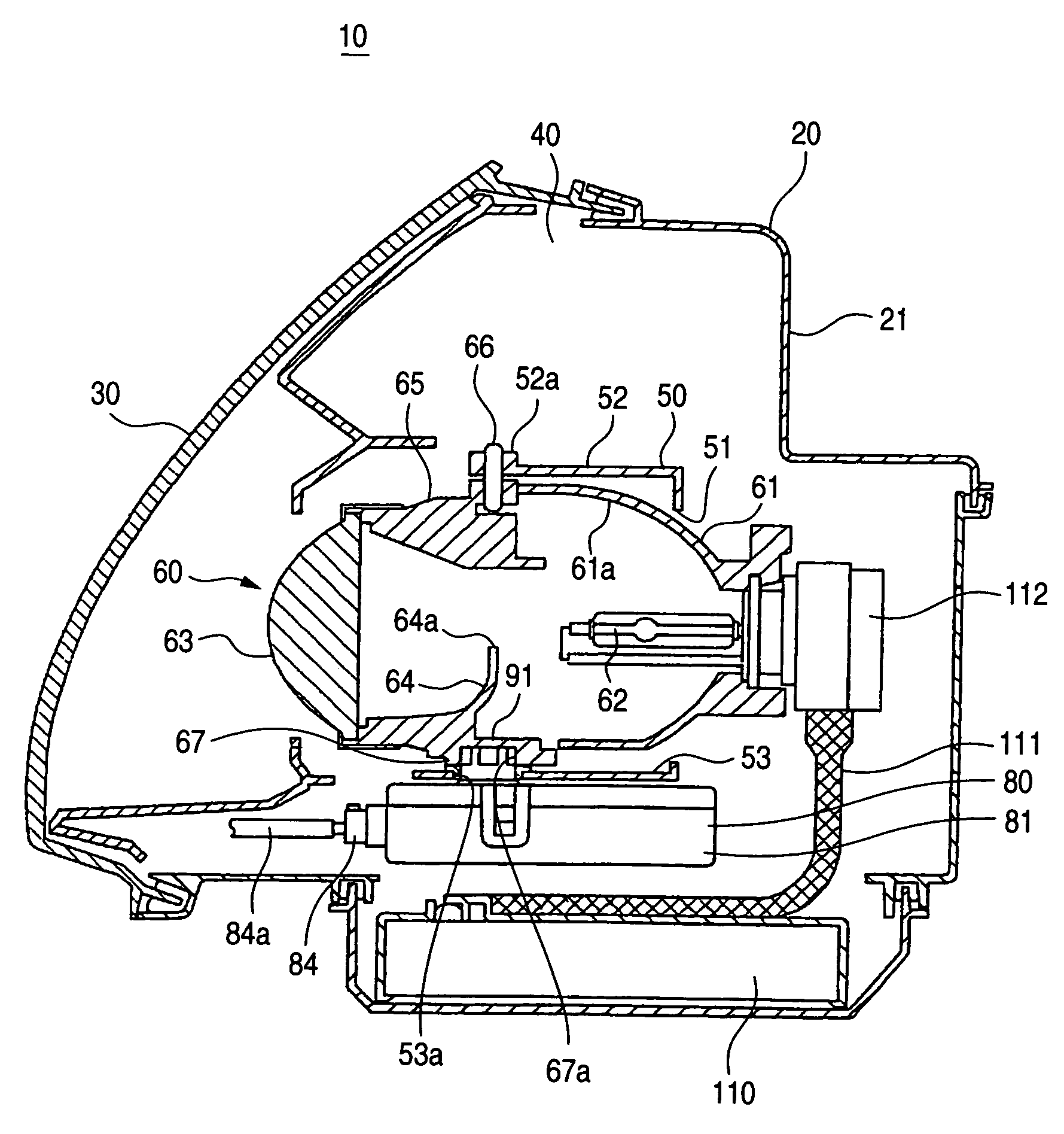 Vehicle lighting apparatus