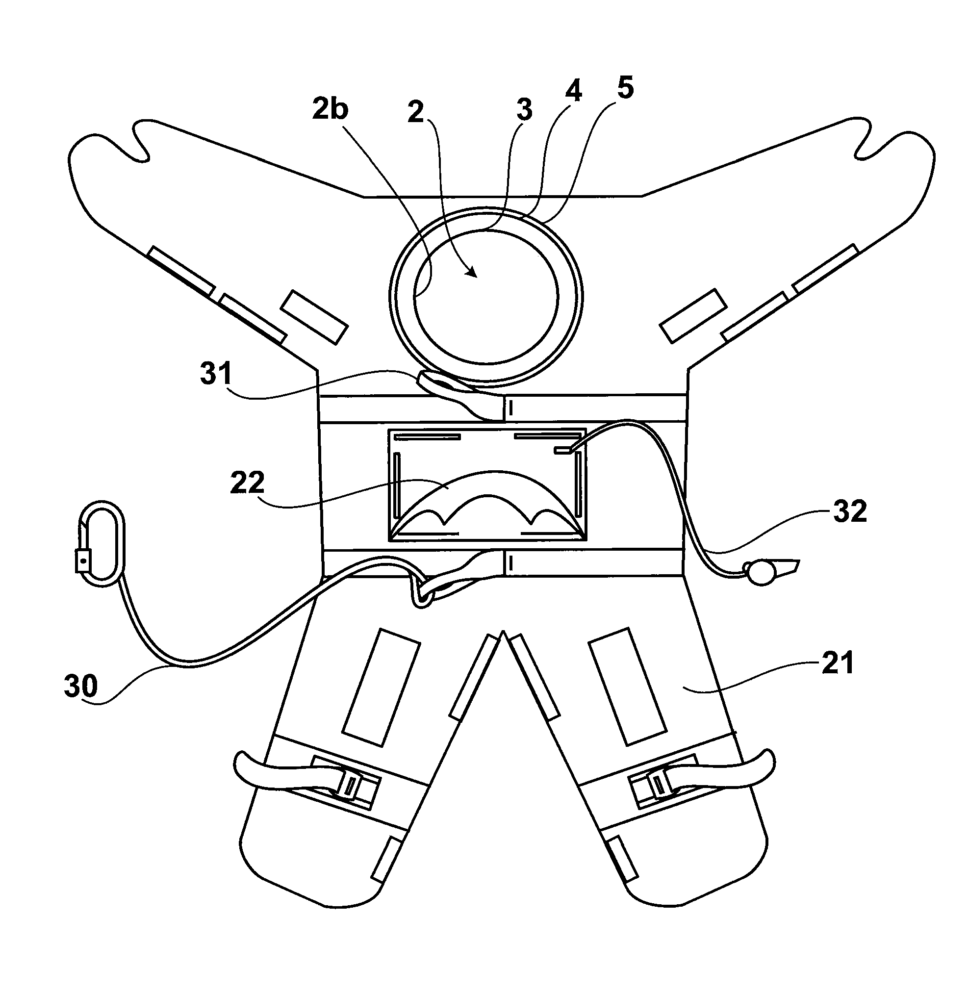 Salvage suit for shipwrecks